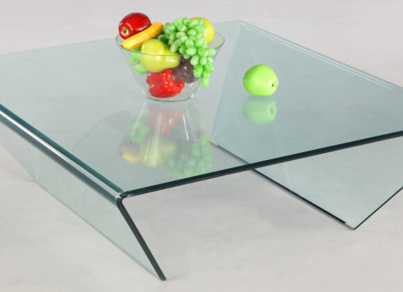 72102 Glass Cocktail Table